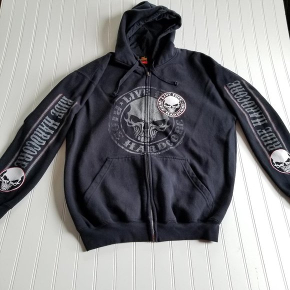 hot leather Other - Hot Leather Ride Hardcore Zip Up Hoodie